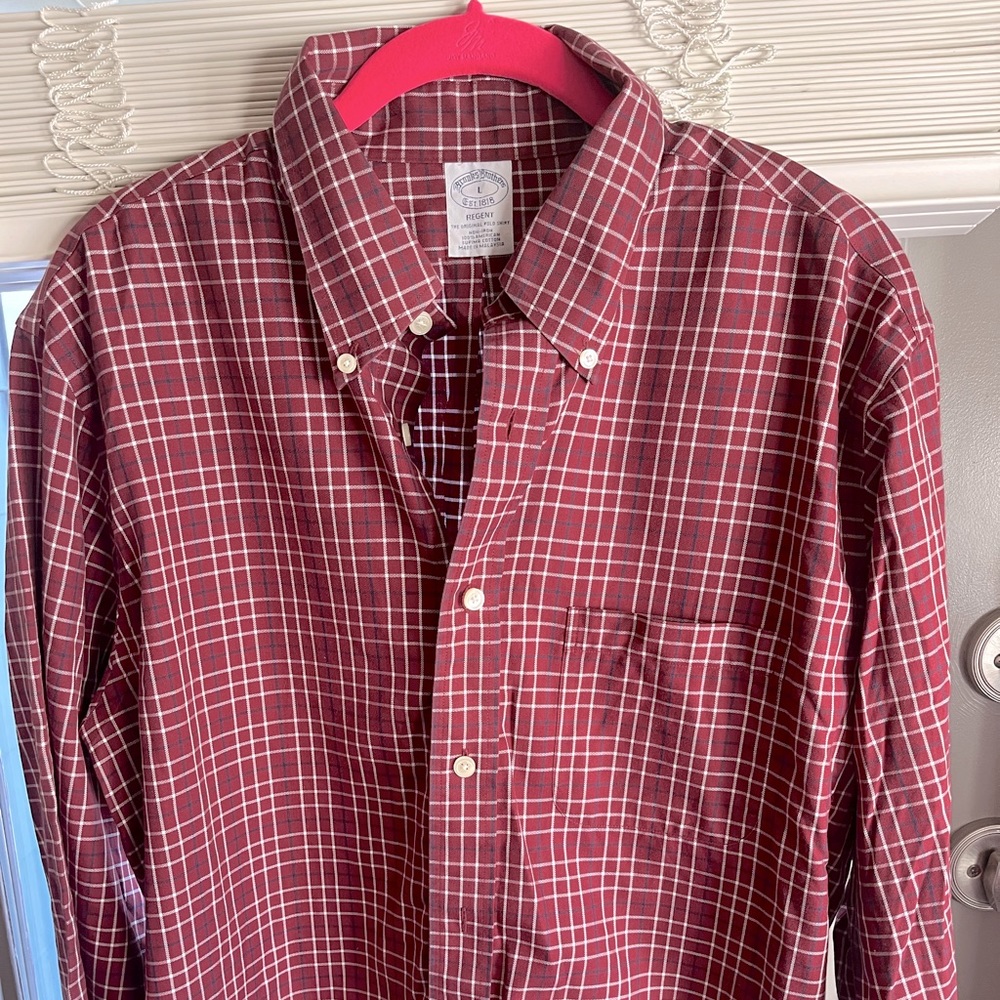 Brooks Brothers Dress Shirt (Large)